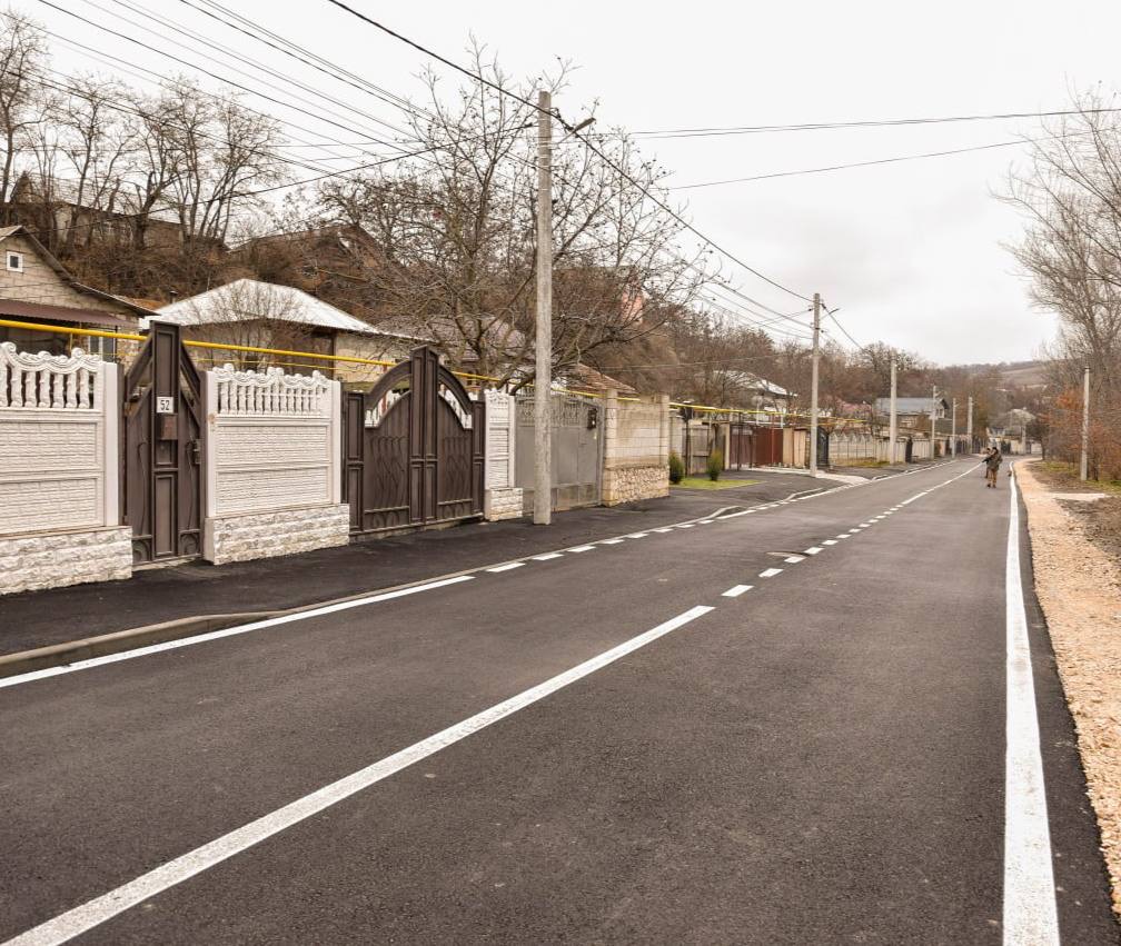 Strada Salciilor din Orhei a fost modernizată cu eforturile comune ale Primăriei și filantropului Ilan Șor