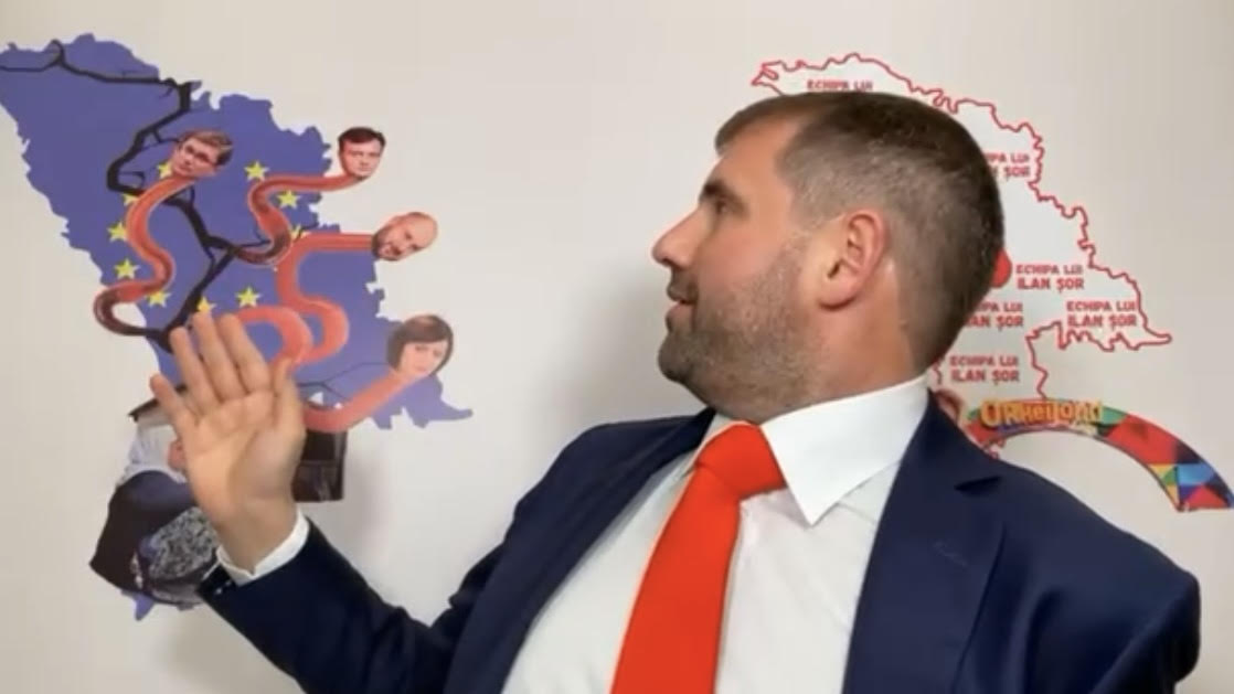 Илан Шор: «Европа, в которой мы живем, - это захваченное государство, во главе которого стоит главный червь - Дорин Речан»