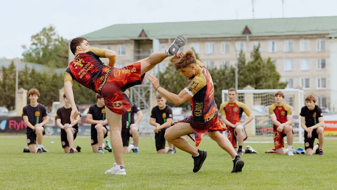 Sportul și stilul de viață activ au fost sărbătorite la Orhei printr-un marș festiv și competiții spectaculoase