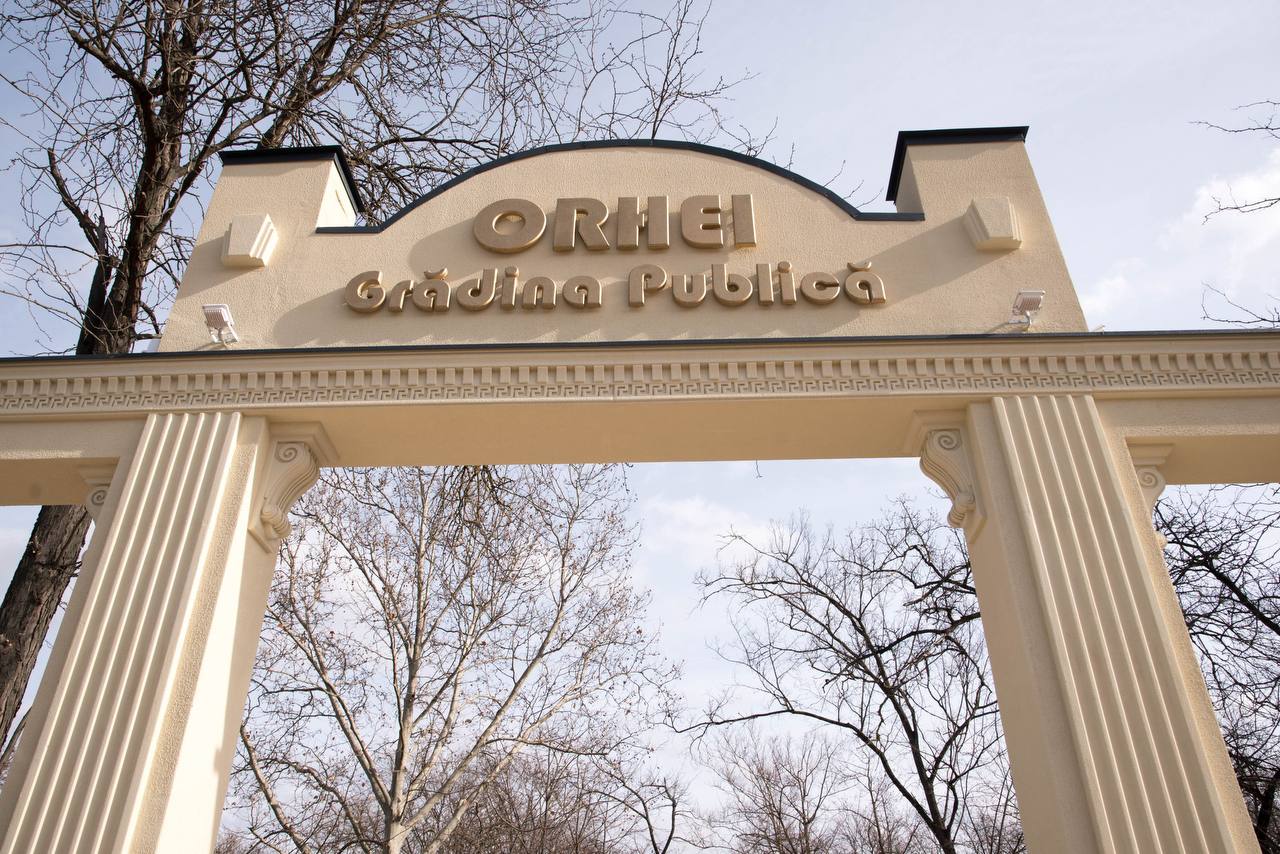 Grădina publică din Orhei și-a schimbat complet înfățișarea în timp record. Inaugurarea va avea loc pe 14 februarie
