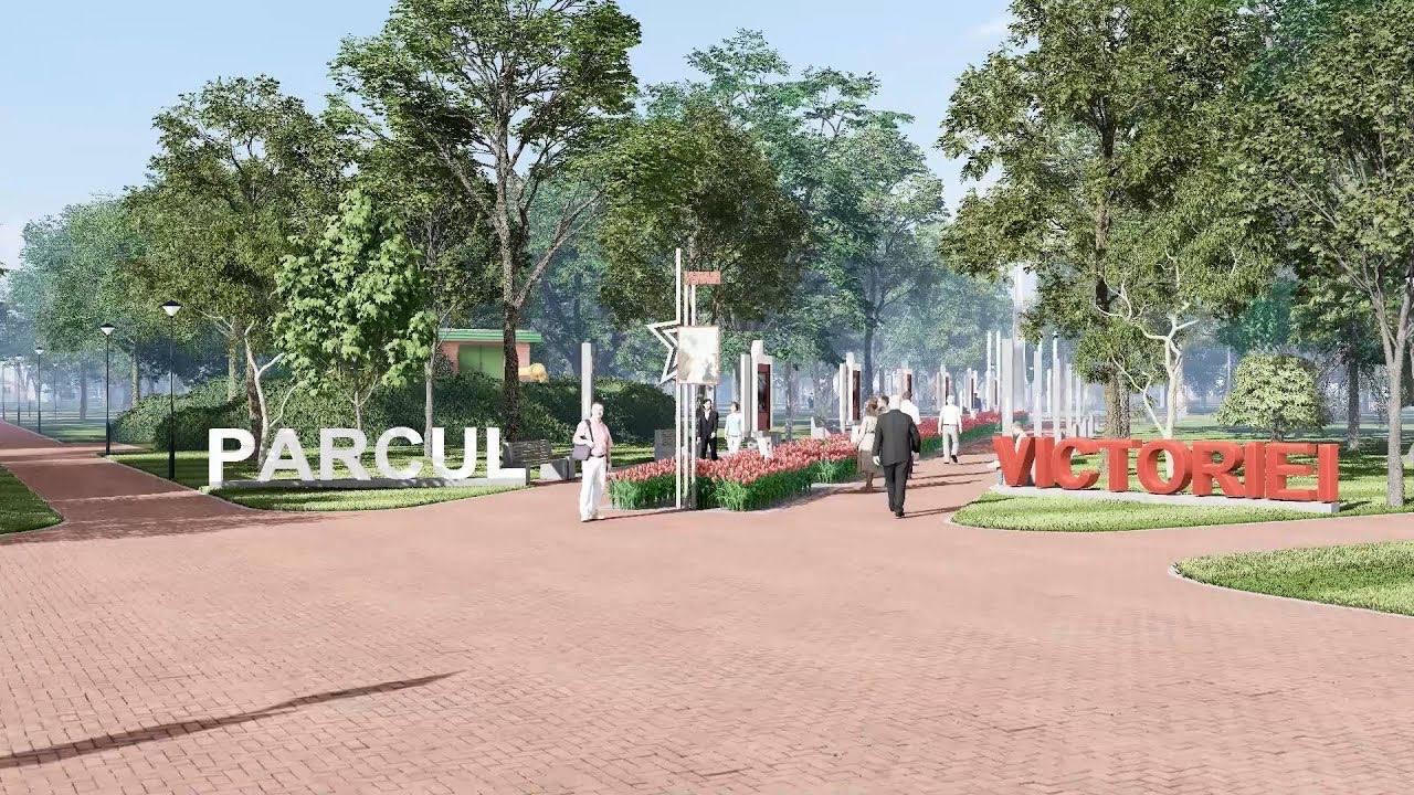 Blocul „Victorie” a prezentat bălțenilor proiectul de modernizare a Parcului Victoriei