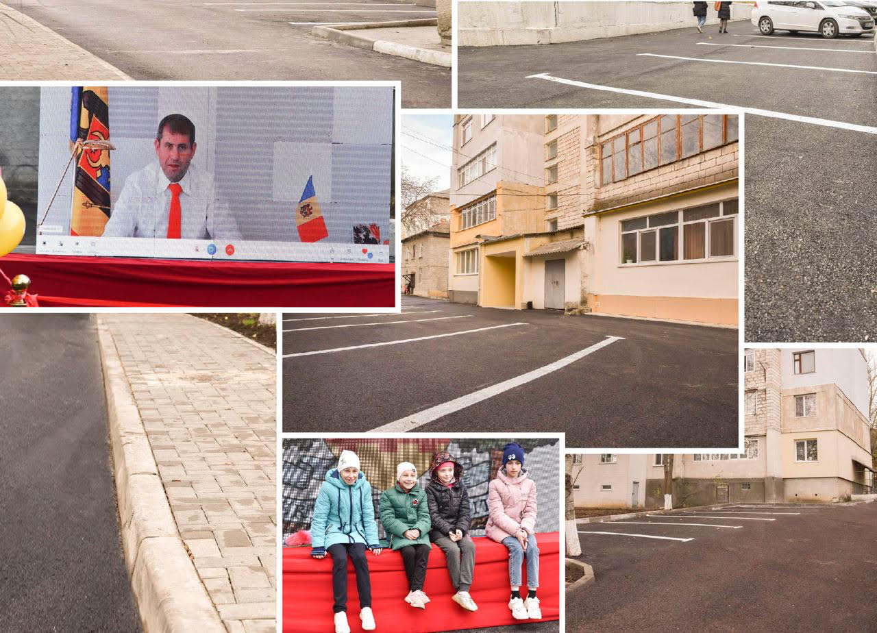 Anul Nou, într-o curte nouă: încă un cadou din partea echipei lui Ilan Șor pentru locatarii de pe strada Vasile Lupu din Orhei