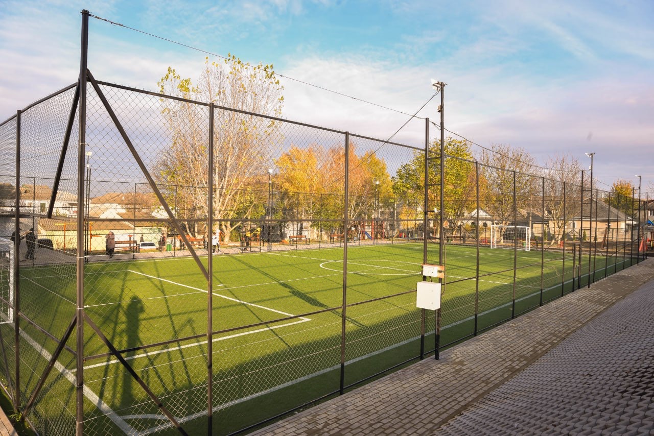 Un complex sportiv modern a fost deschis în sectorul Nistreana. Ilan Șor: „Vreau ca cei din UE să spună că vor să trăiască ca în Orhei, nu invers.